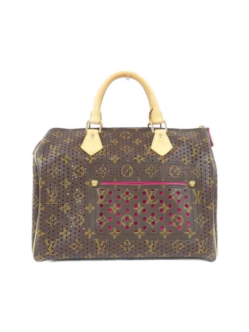 Louis Vuitton Monogram Perfo Speedy 30 cm Boston